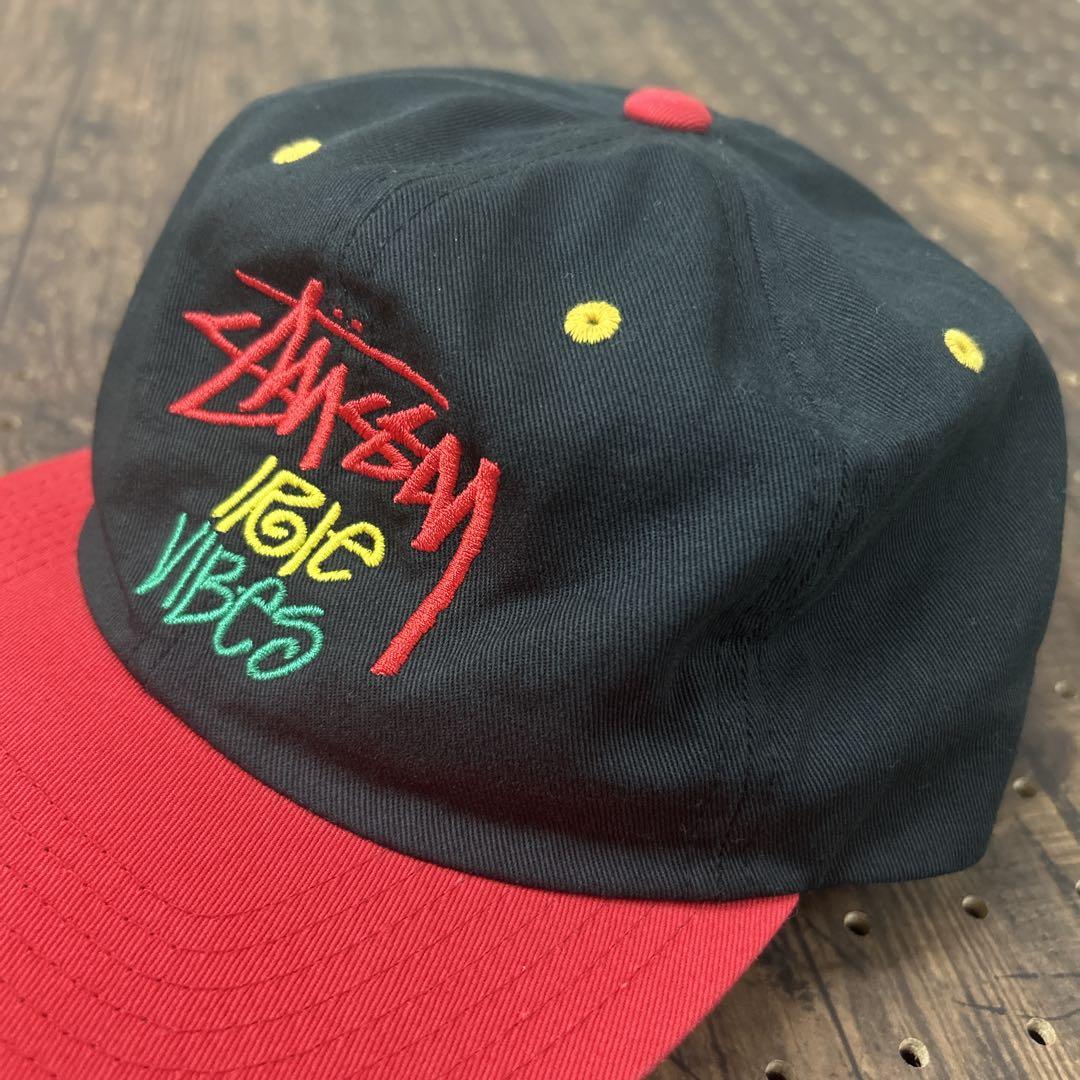 極美品　Stussy IRIE VIBES ラスタカラー キャップ 復刻