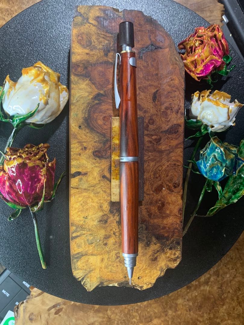 ヒヨコS20シャープペンシル0.3mm ヘッド共老紅木(金星)