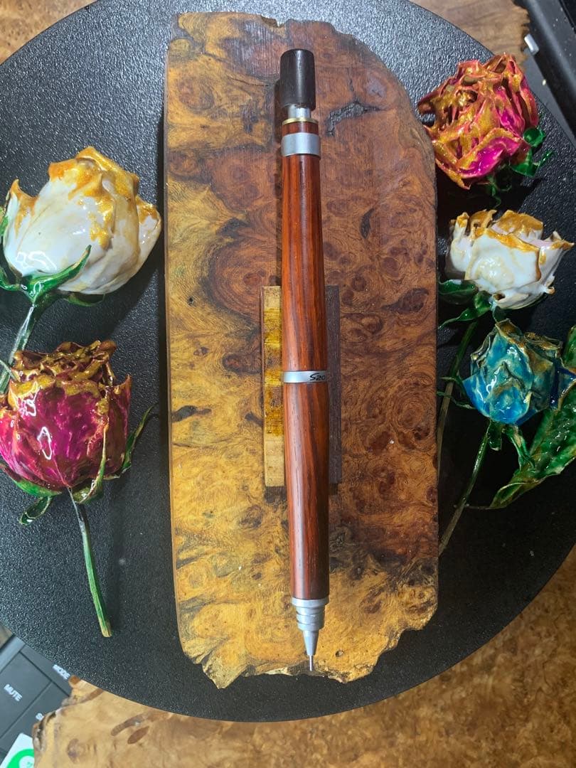 ヒヨコS20シャープペンシル0.3mm ヘッド共老紅木(金星)