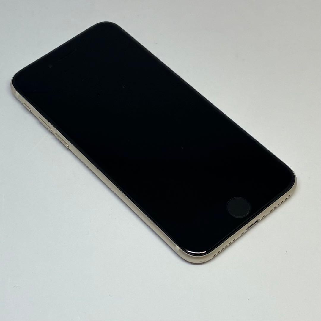 M01【電池新品100％表示】iPhone SE3 128GB スターライト