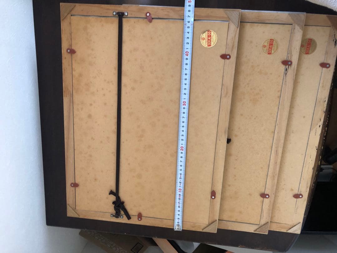 大型　額縁　6つ　フレームデッサン　ポスター　ガラス　世界堂