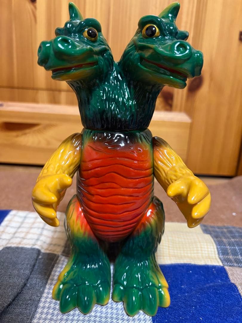 [美品]バロン350 マルサンのソフビ怪獣シリーズ 火山怪獣