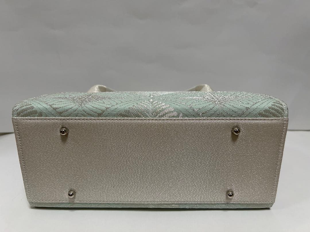 花！着物ようバック　かぶせバッグ　和装バック　あおりバック　利休バック