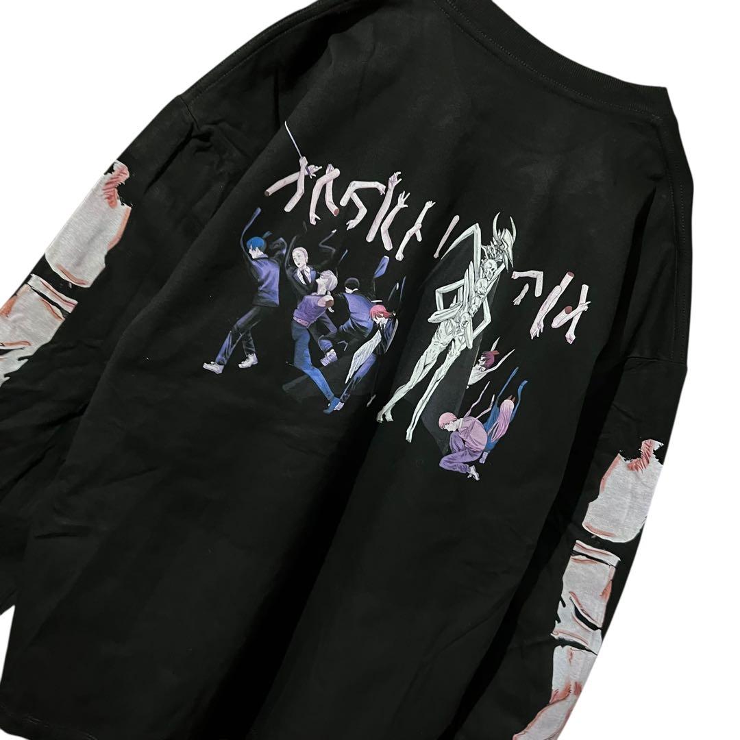 チェンソーマン マキマ Tシャツ ロンT アニメ プリント ブラック 闇の悪魔