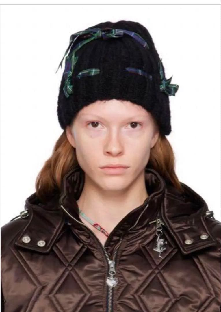 帽子 chopova lowena beanie 23aw black