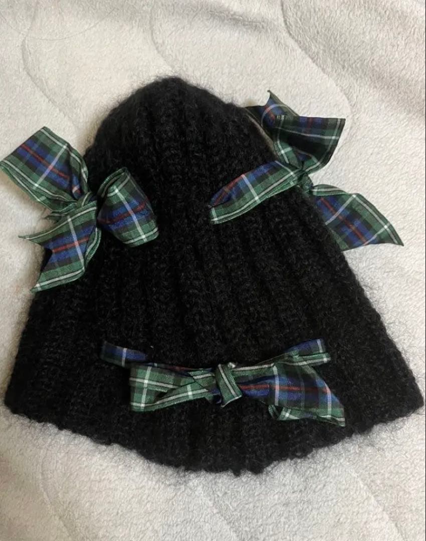 帽子 chopova lowena beanie 23aw black