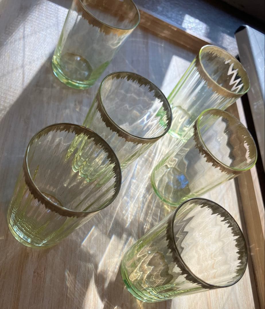 Daum Nancy アンティークオパールセント　６個セット