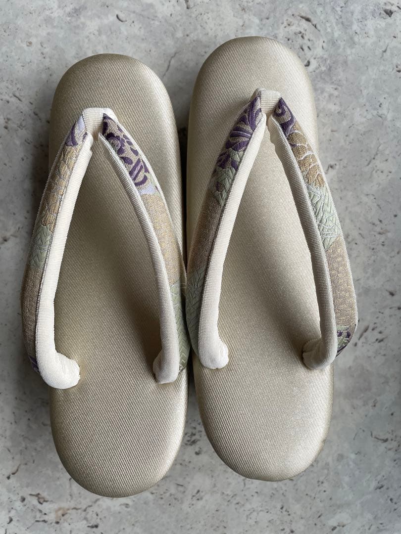 専用です 更にお値下げ致します　山口美術織物　和装バック・草履