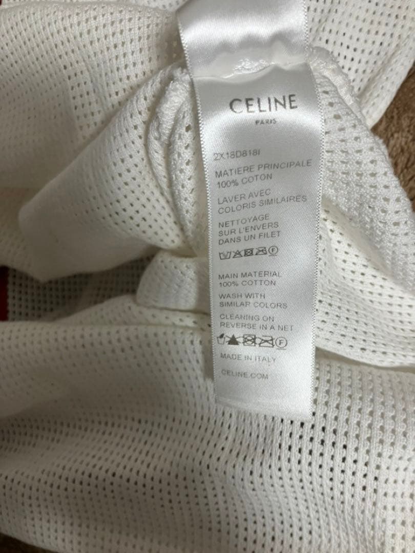 CELINE セリーヌ 16 EMBROIDERED T-SHIRT