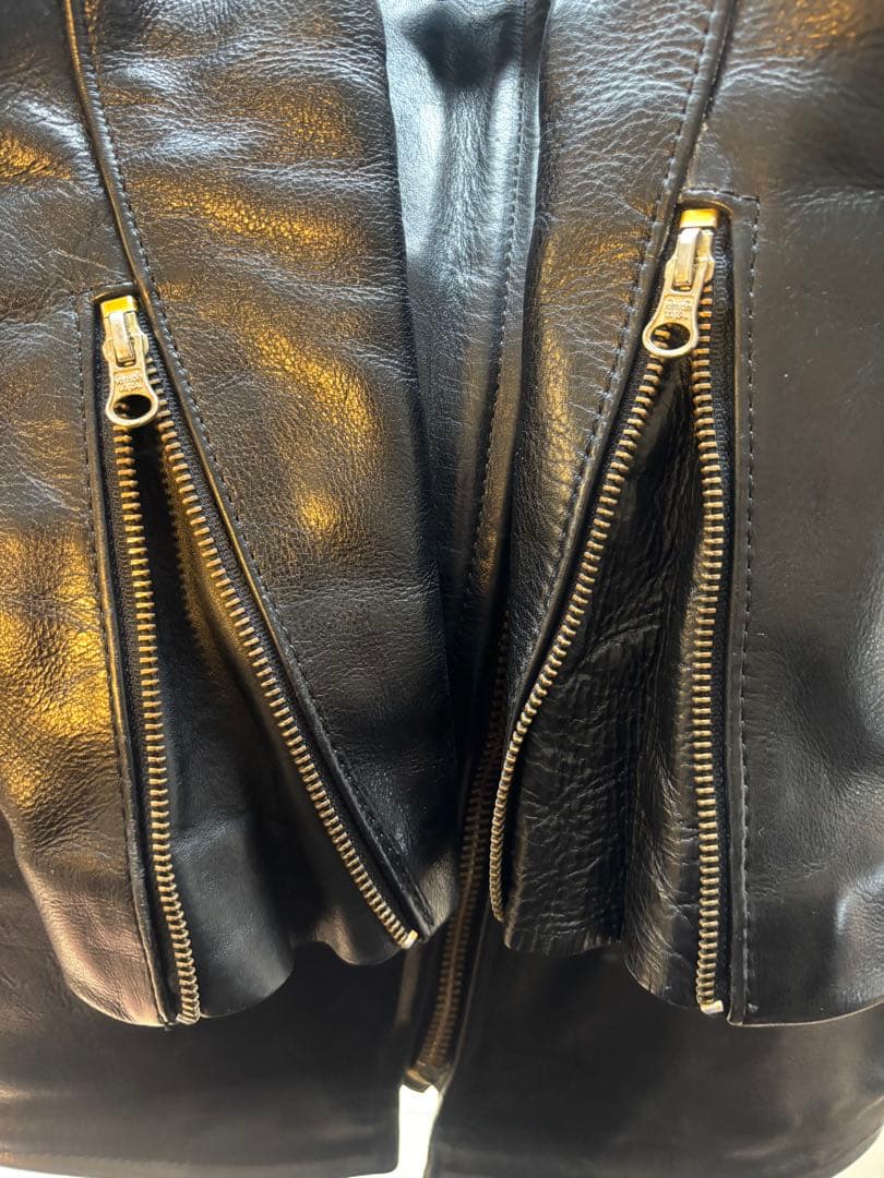 美品　vanson ENFシングルライダース 34サイズ