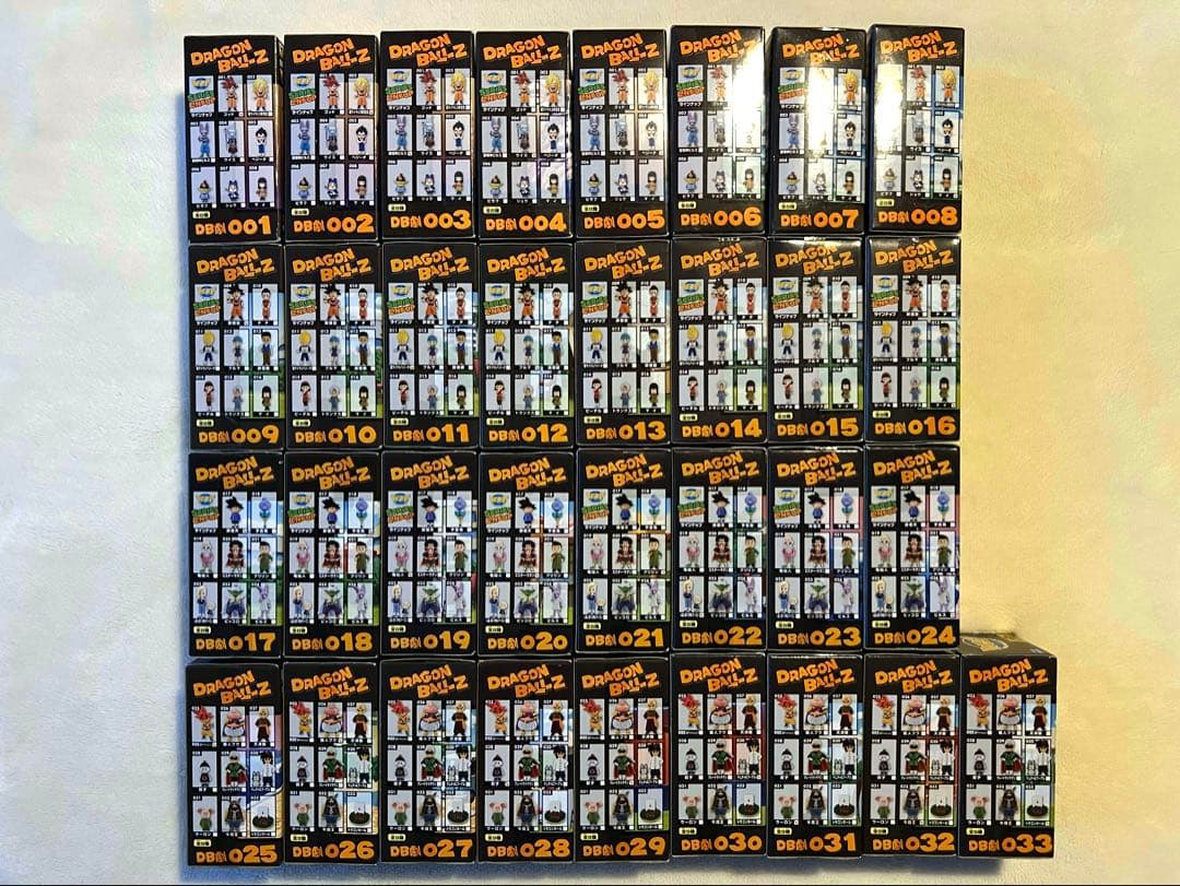 [未開封]ワーコレ　ドラゴンボールZ　神と神　vol.1〜4　全38品