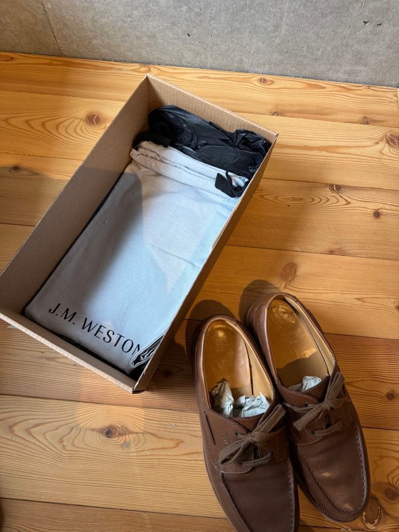 J.M. WESTON Yachting Derby 641 ロシアンカーフ