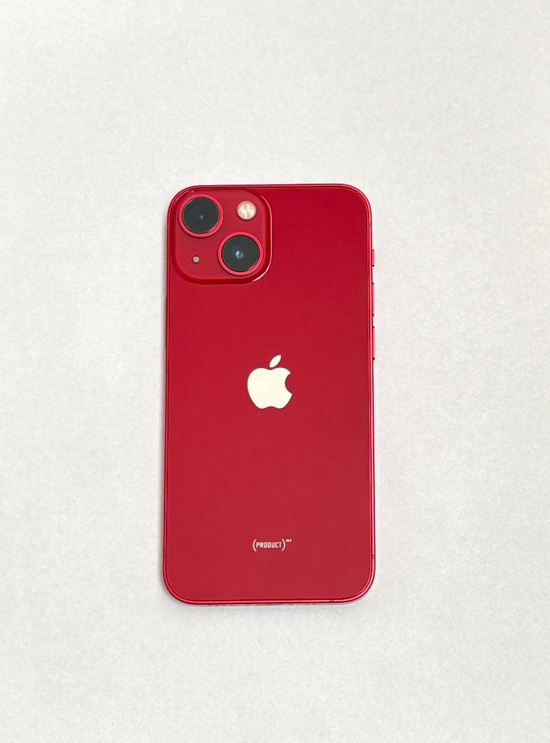 【美品】iPhone 13 mini 128GB RED｜SIMフリー