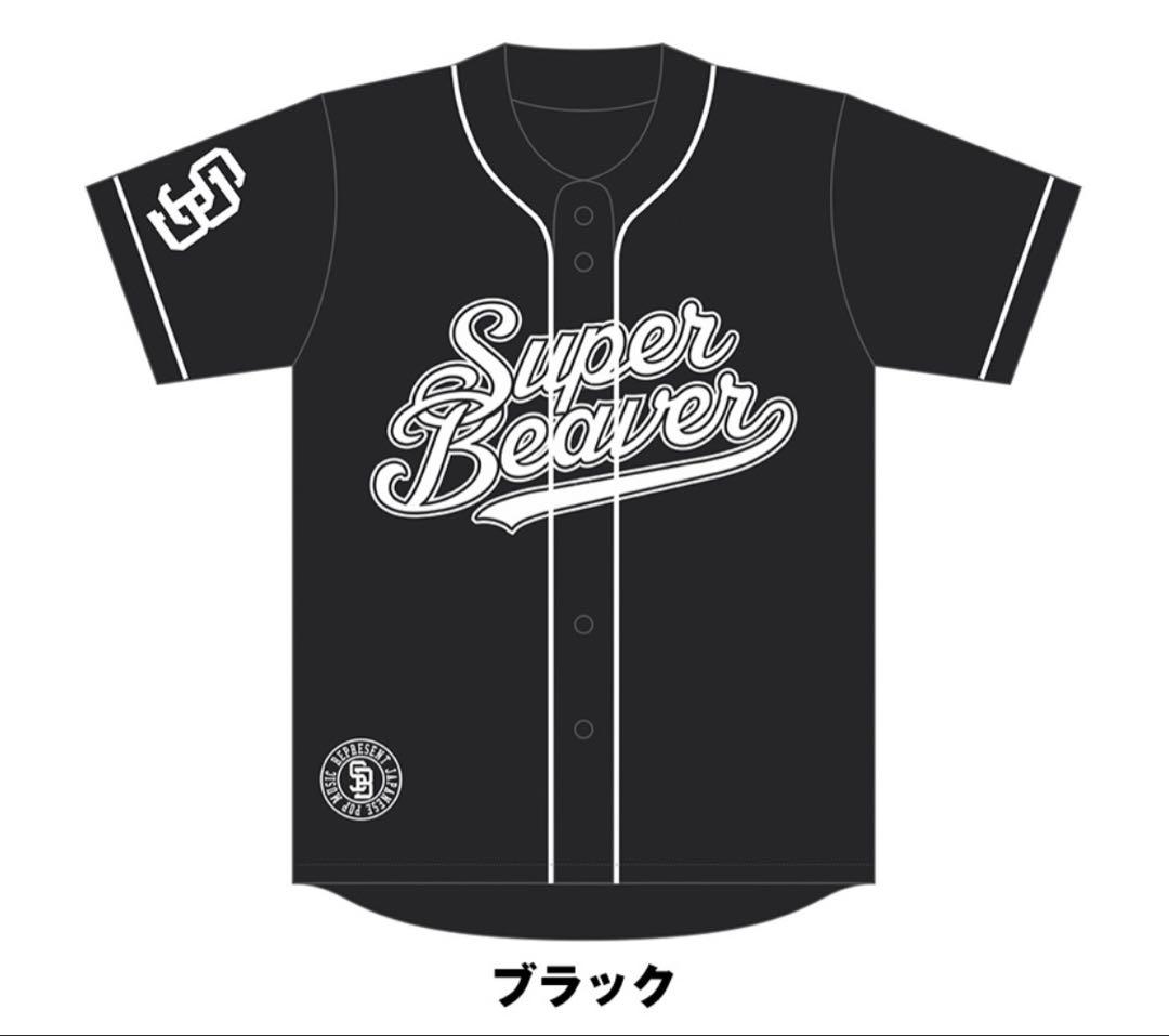 SUPER BEAVER ベースボールシャツ ブラック Mサイズ