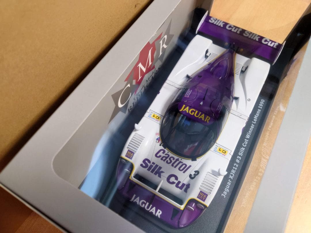 1/18 ジャガーXJR-12 #3 シルクカット ルマン1990優勝 CMR製