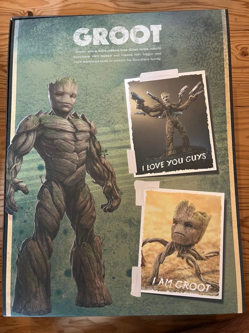 ホットトイズ　マーベル　ムービーマスターピース　グルート　dx版