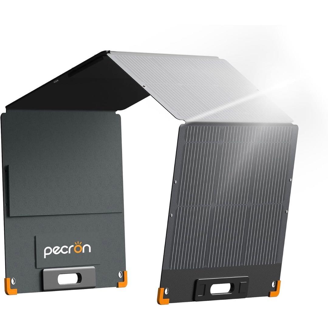PECRON ソーラーパネル 200W 39V/5.1A 軽薄版 折り畳み式