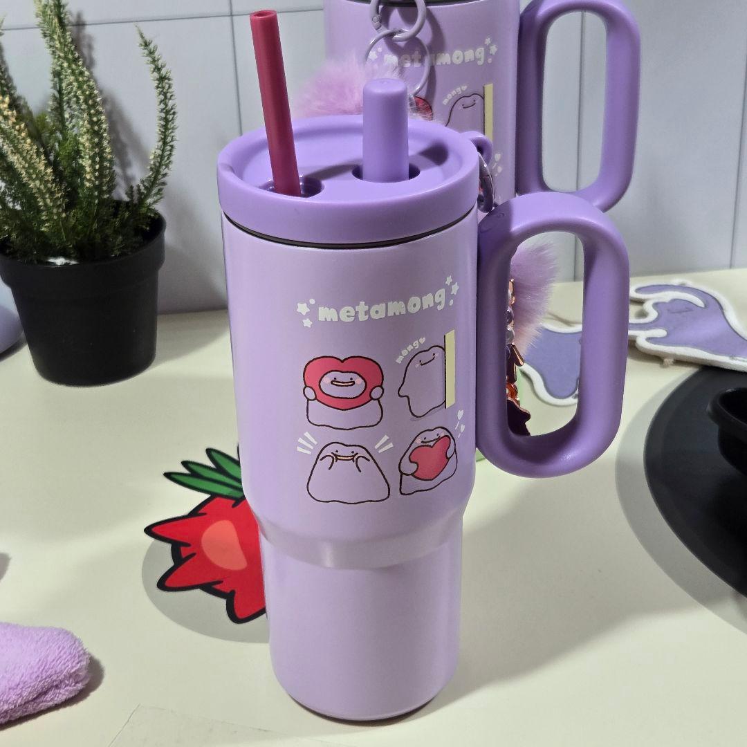 韓国 ポケモン メタモン ポップアップ タンブラー