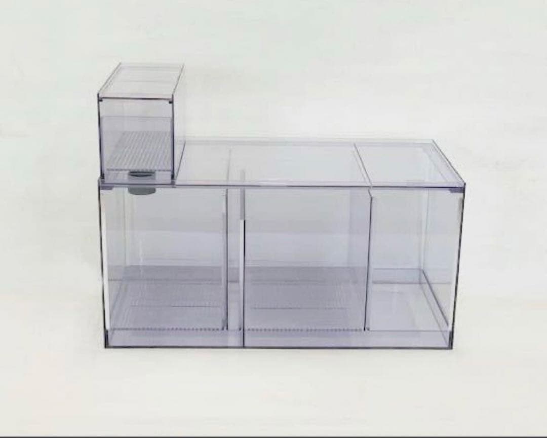 三層式　濾過槽+ウールBOX　550X300X300