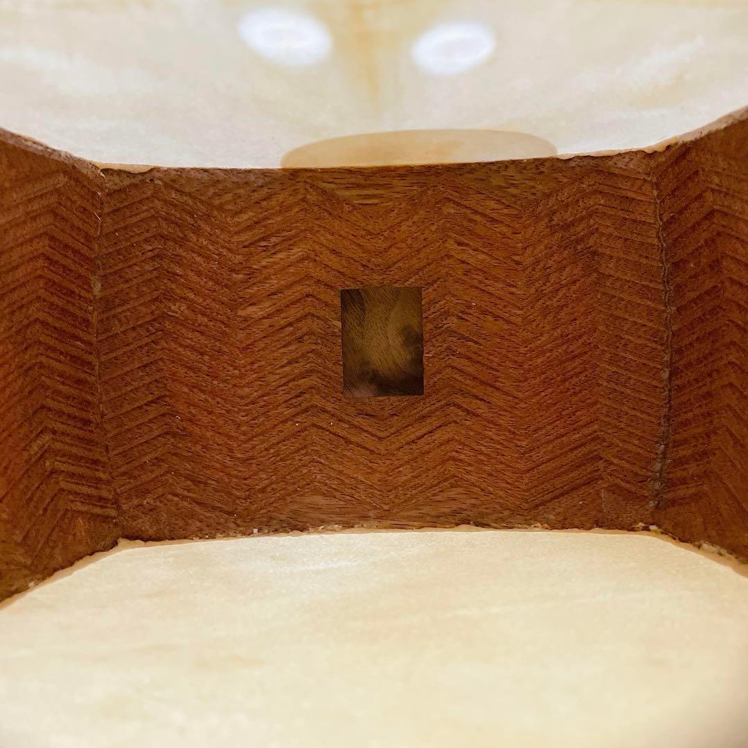 三味線 トチ紅木 綾杉胴 細棹 一本溝 猫皮 天然素材糸巻き 和楽器