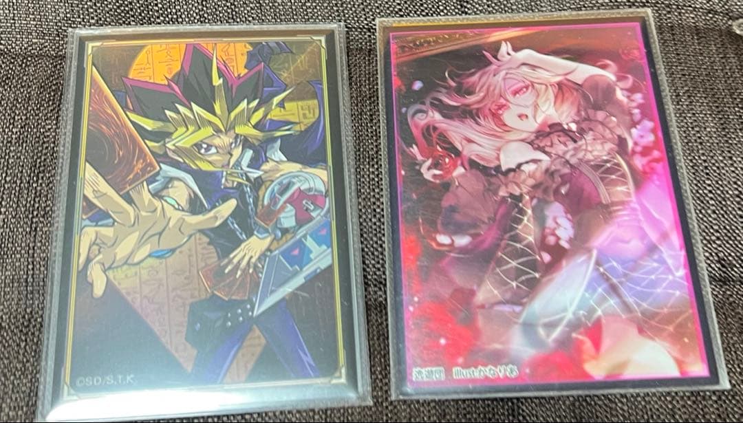 スリーブ付き　絵札の三銃士　オシリスデッキ　遊戯王