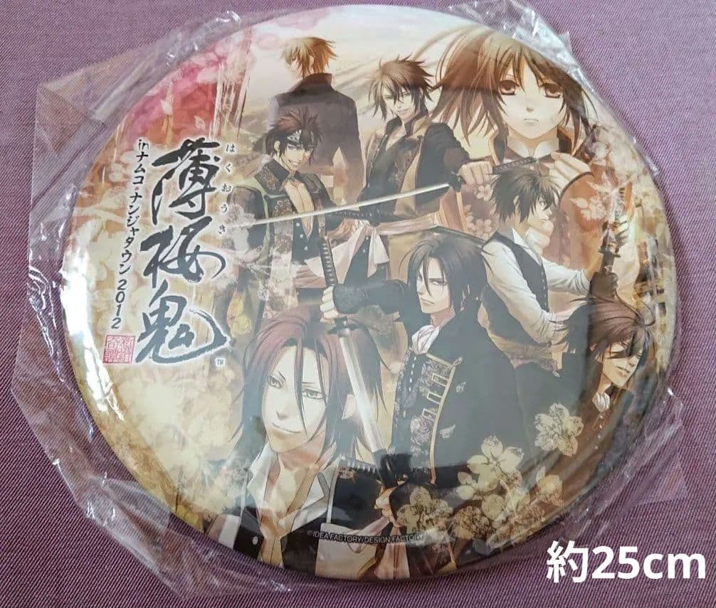 薄桜鬼 in ナムコ ナンジャタウン 2012 【希少】　BIG缶スタンド