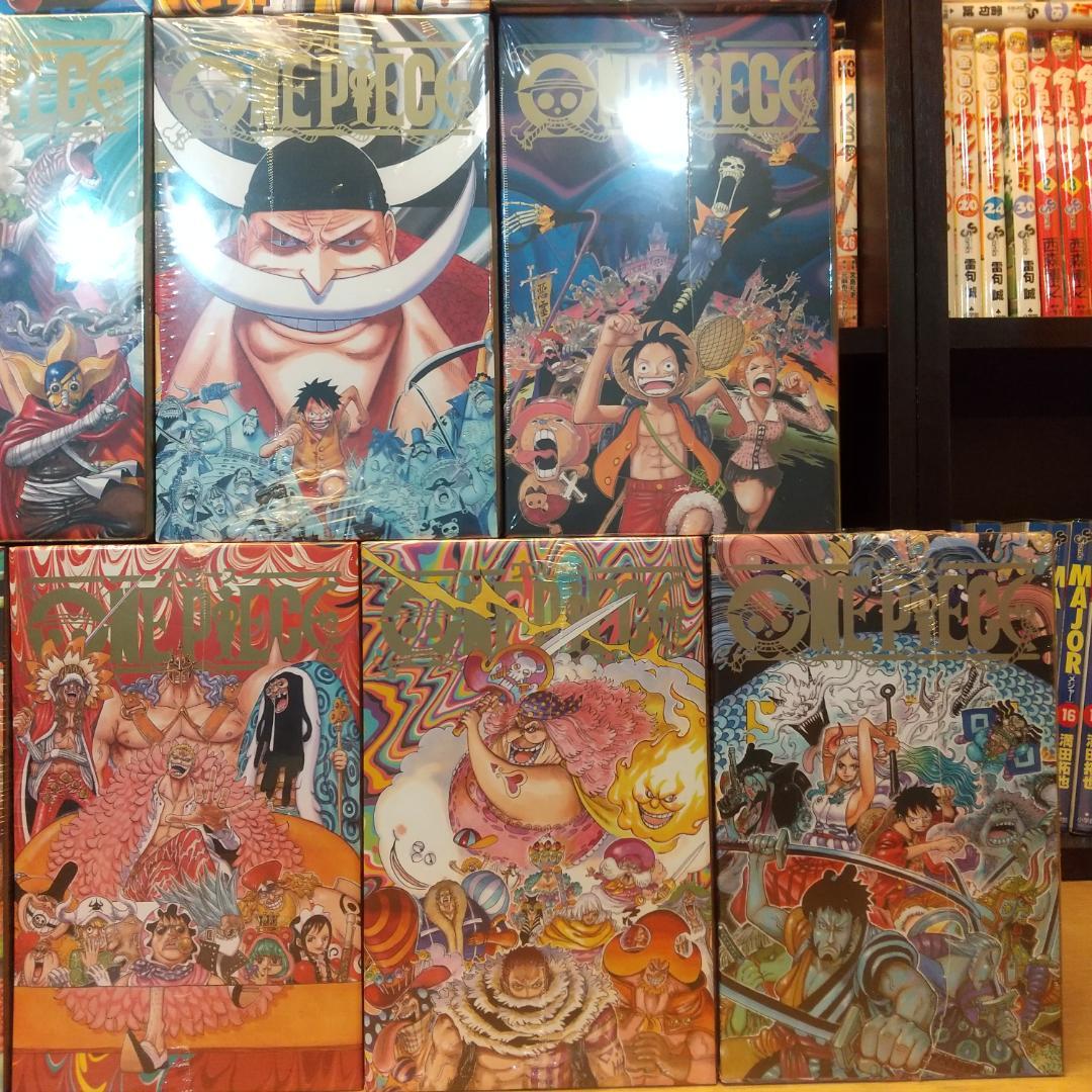 ワンピース　全巻　EP収納BOX　単行本 未開封多　ほぼ新品同様　超美品