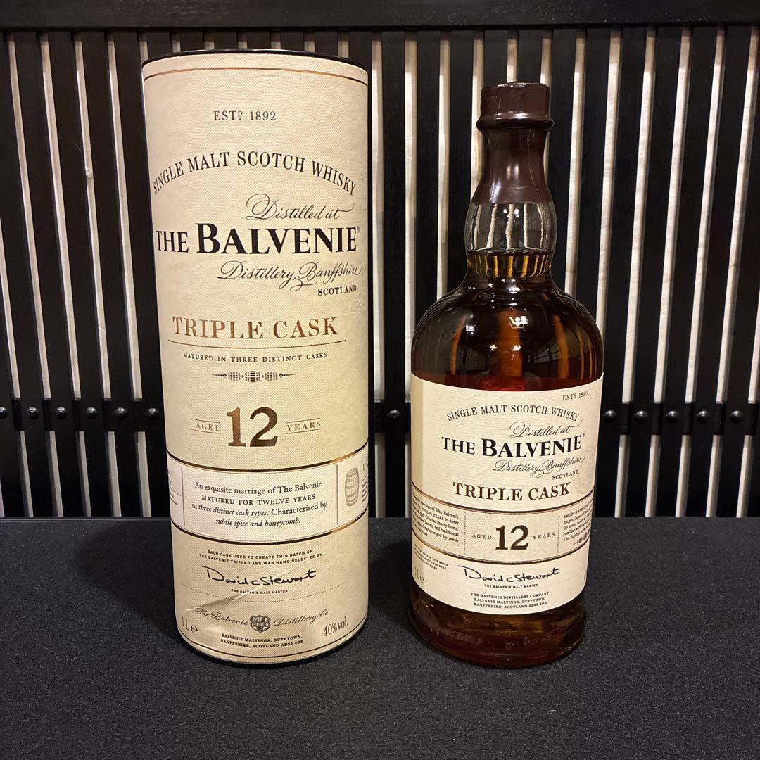 ‪古酒 ヴァルベニー 12年 スコッチ トリプルカスク 箱入り（新品未開封）