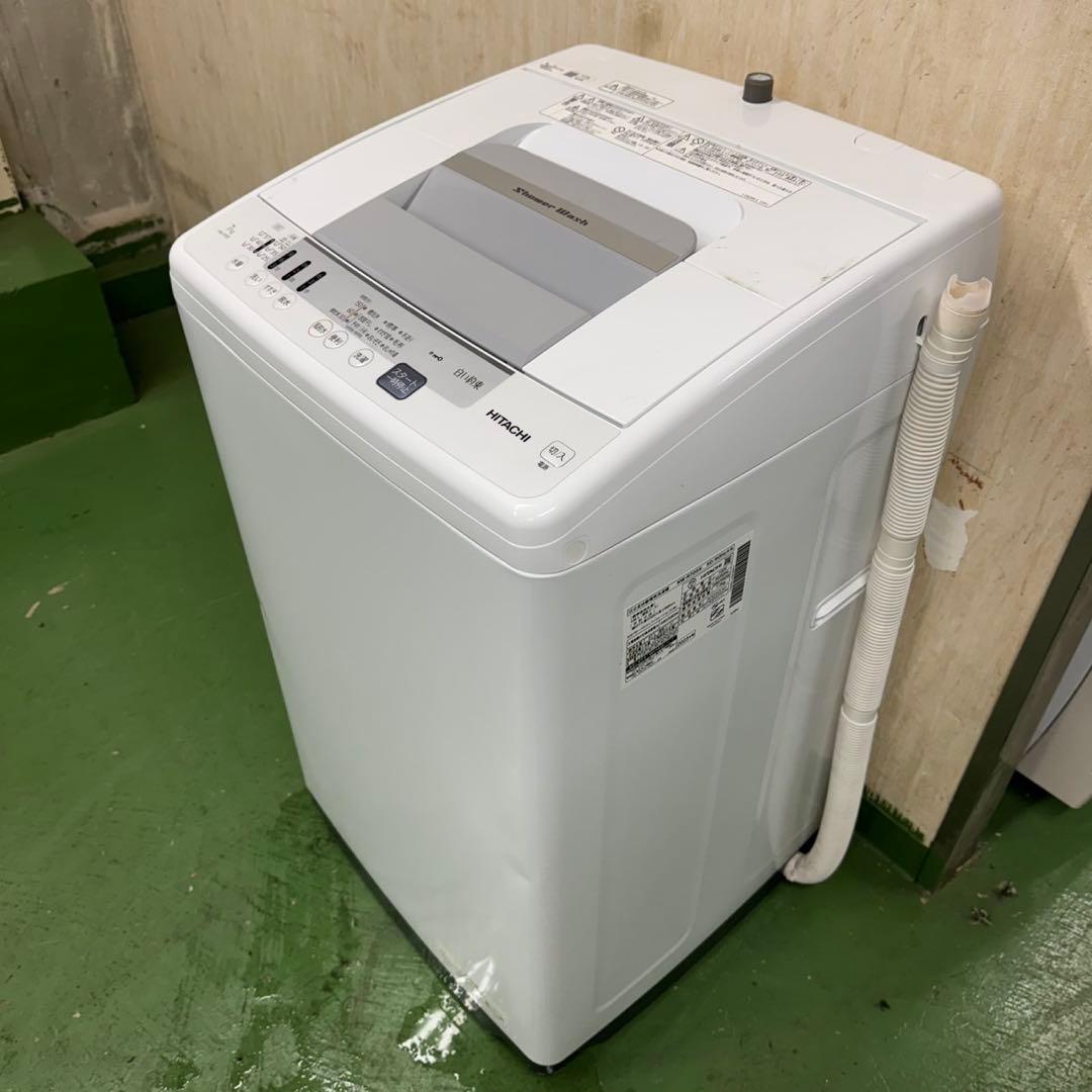 186 送料設置無料 日立　洗濯機　7㌔　一人暮らし