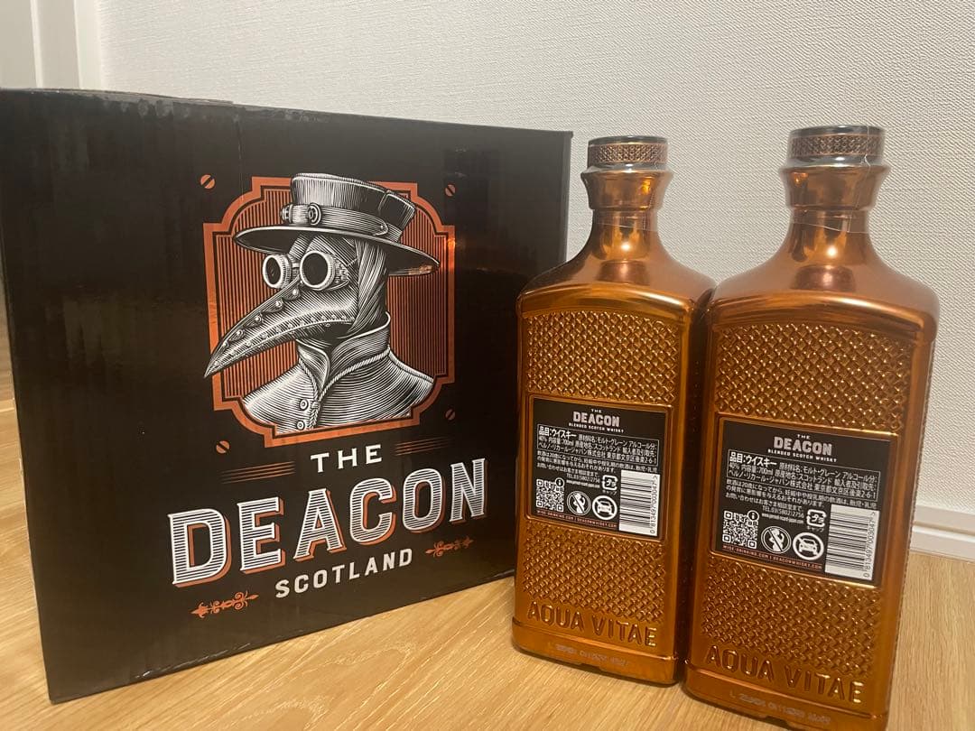 ザ・ディーコン 新品未開封 2本 THE DEACON ウイスキー　箱付き