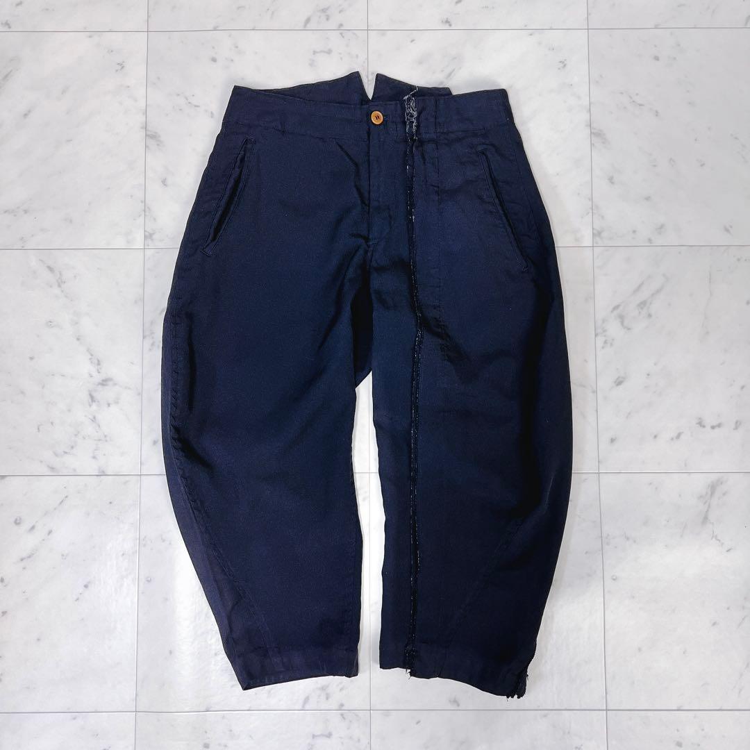 COMME des GARÇONS ジョッパーズパンツ ブラック 再構築