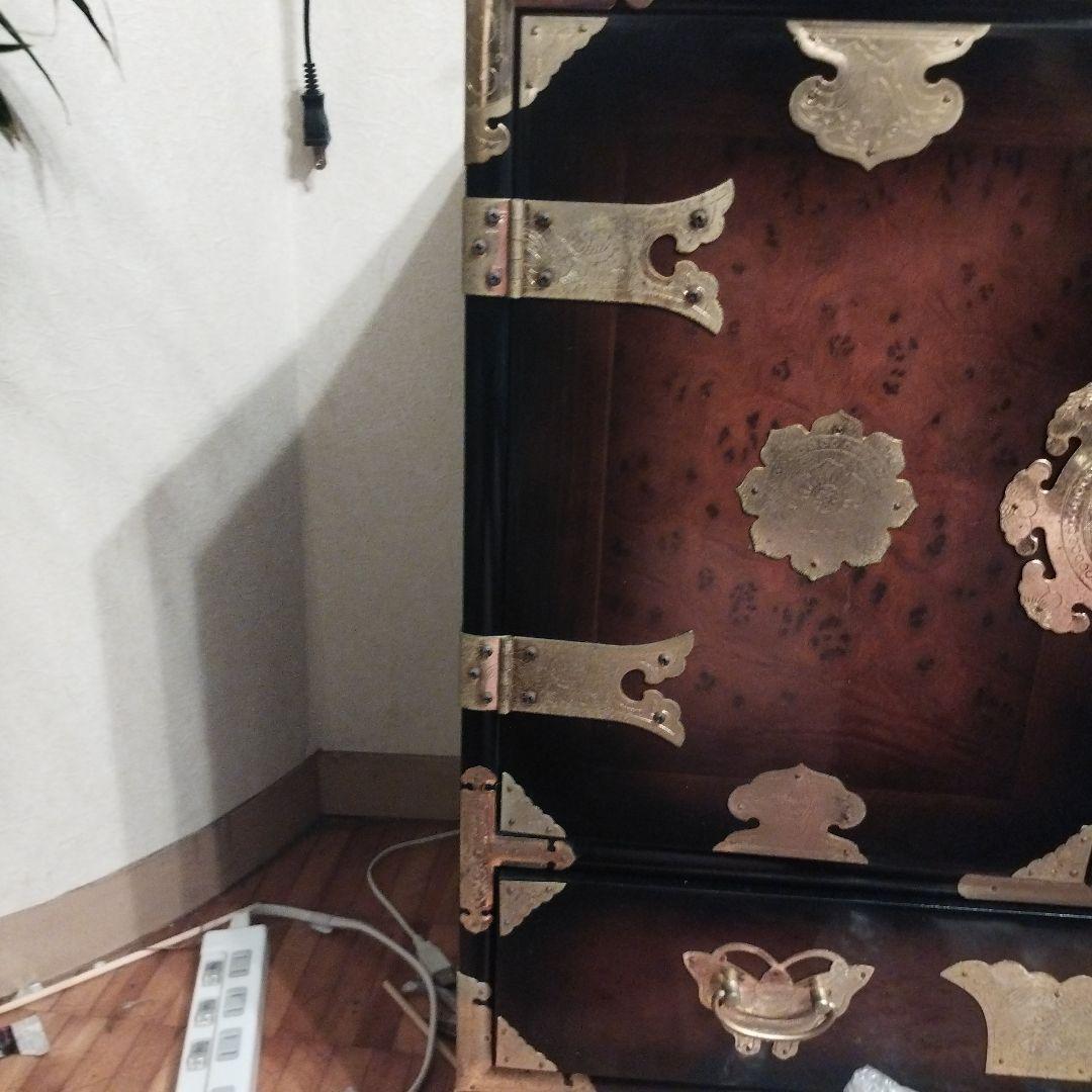 アジアン家具 木製 引き出し付き