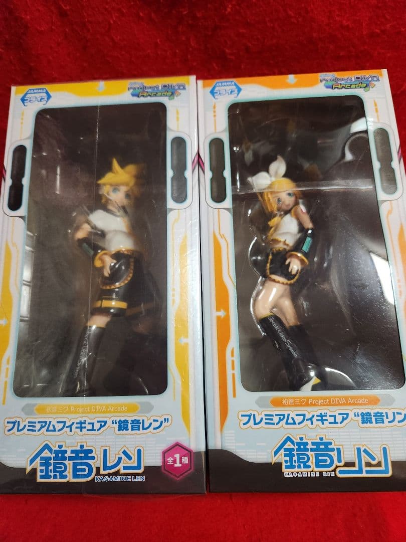 鏡音レン　鏡音リン　Project DIVA プレミアムフィギュア　２種