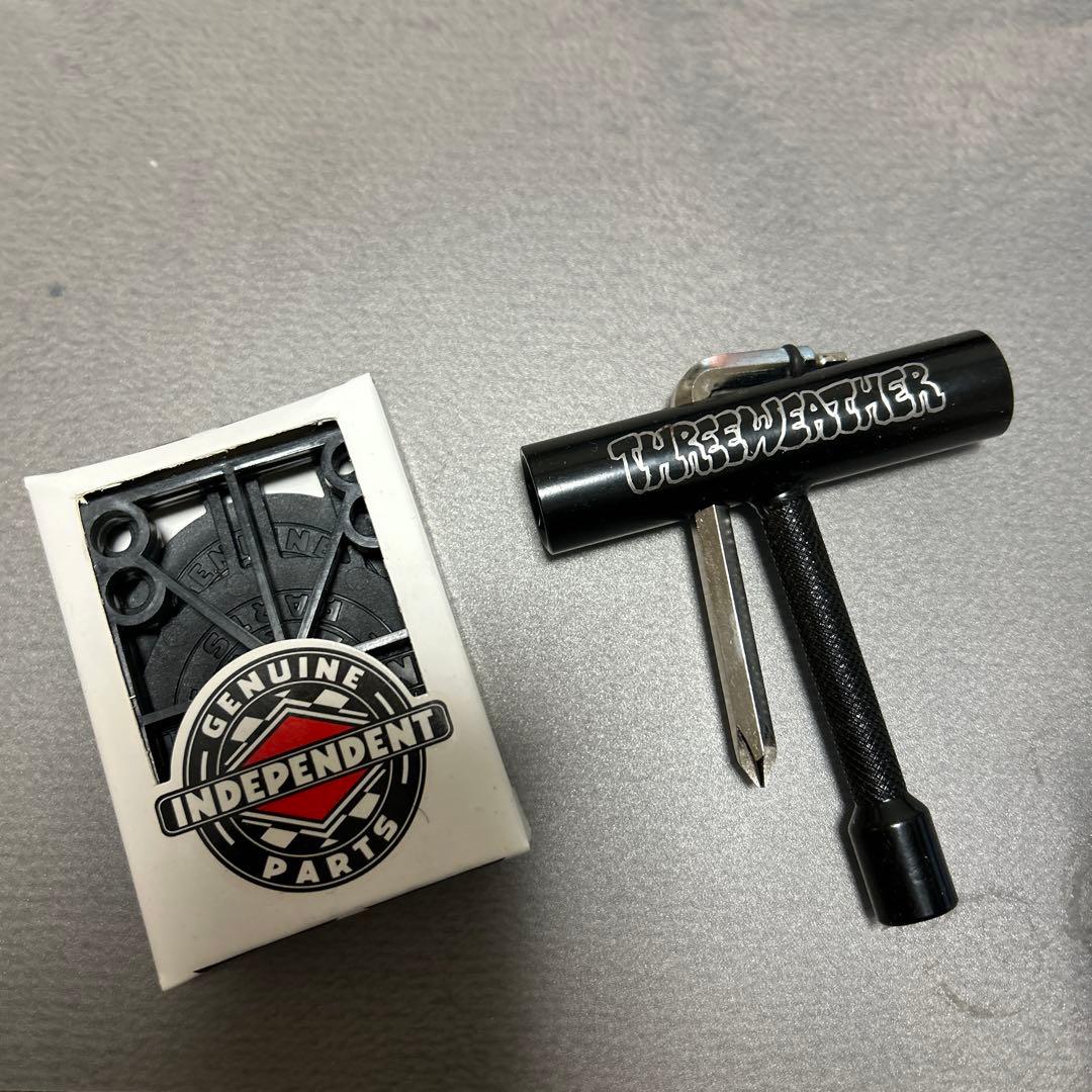 みぱぱスケートボードパーツセット INDEPENDNT、NiNj、OJ 他