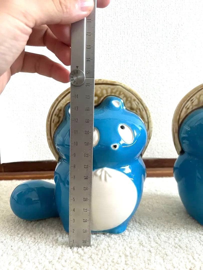 ぼんやり子だぬき　陶器　限定カラー