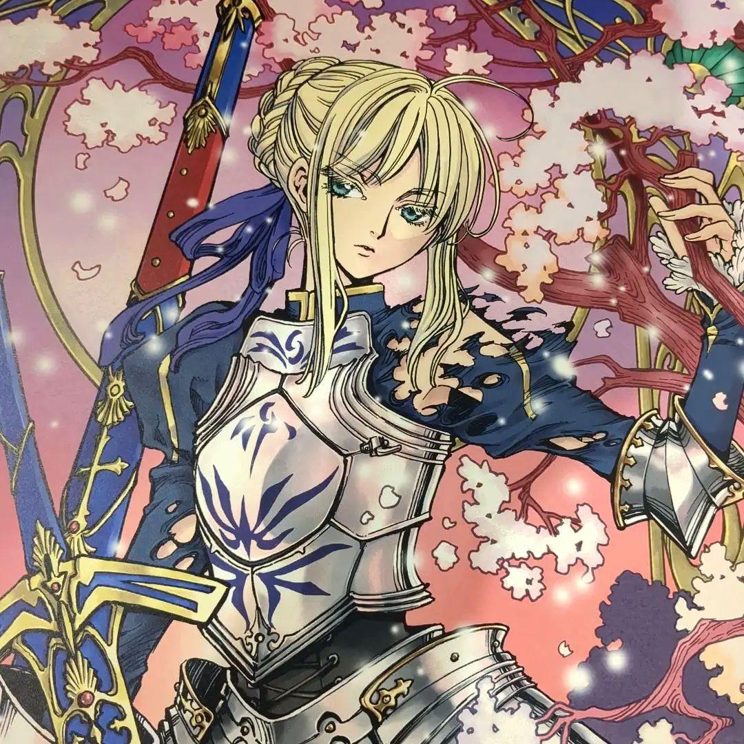 アニメポスター　Fate セイバー　B1　ポスター　CLAMP