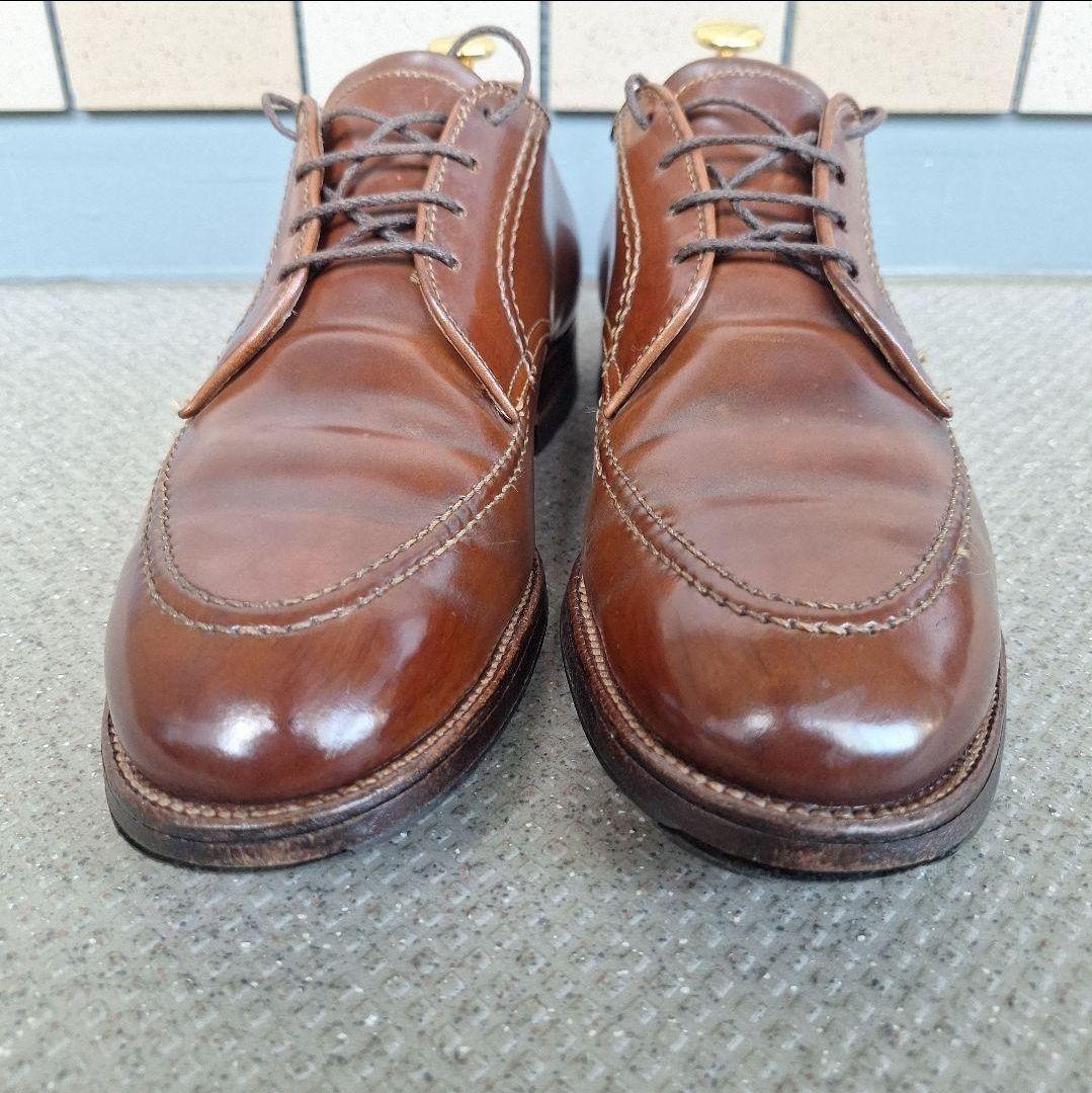 箱付き ALDEN ウイスキーコードバン 7 1/2D