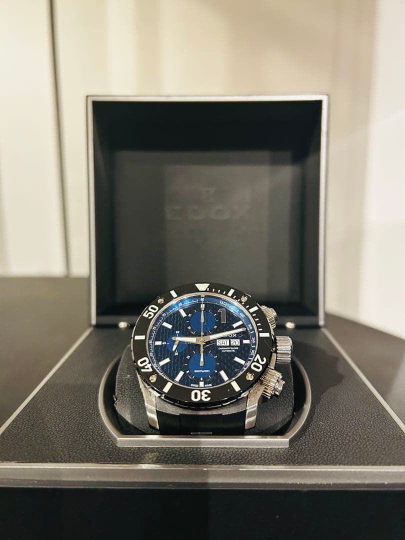 EDOX（エドックス）　クロノオフショア 1 CLASS-1 自動巻き　45mm