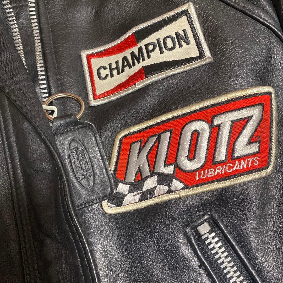 7*e様 VANSON バンソン レザージャケット　TC 34 ライダースジャケ