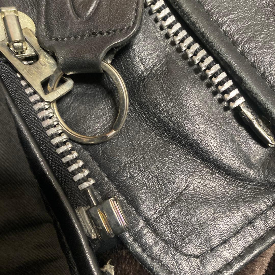 7*e様 VANSON バンソン レザージャケット　TC 34 ライダースジャケ