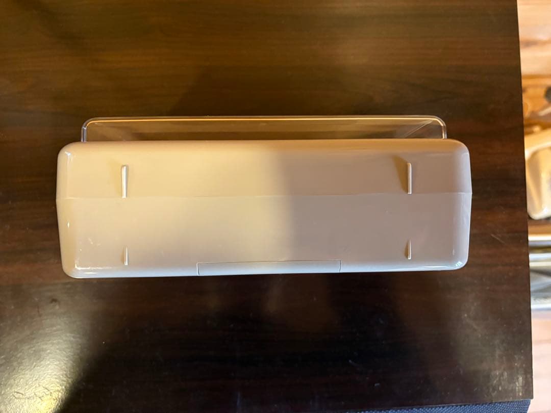 ★動作品★TWEMCO トゥエンコ パタパタ時計　AL-30グレー 目覚まし時計