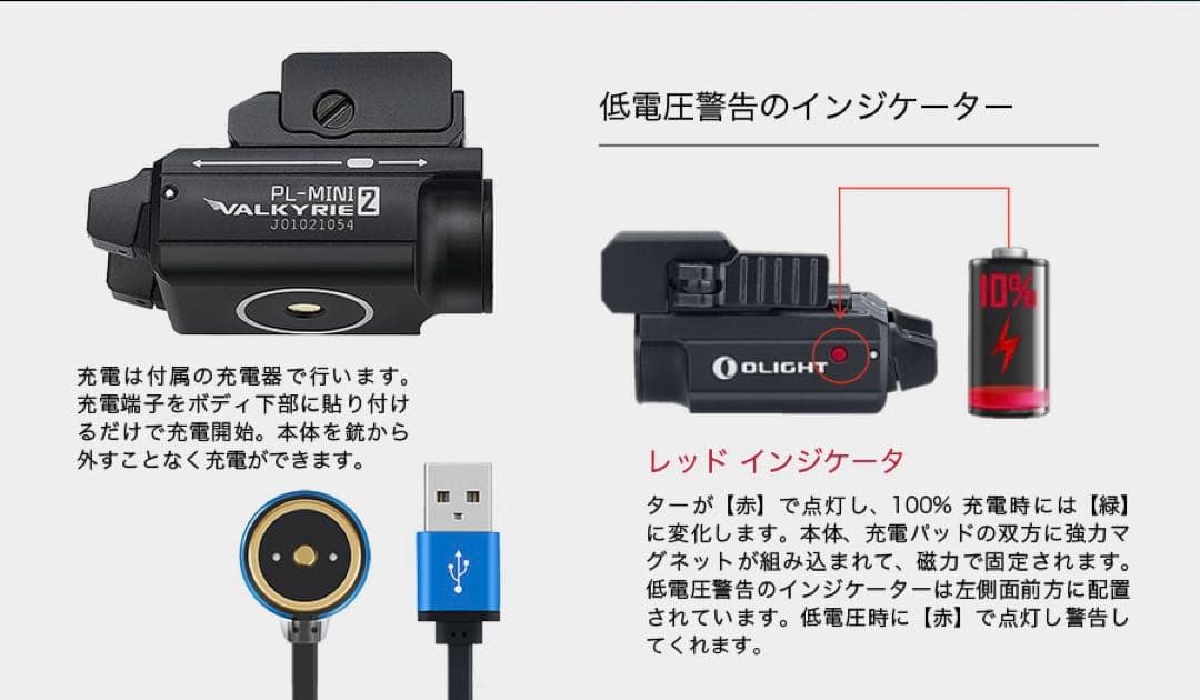 東京マルイG26 レール グリップアダプター オーライト ドットサイト