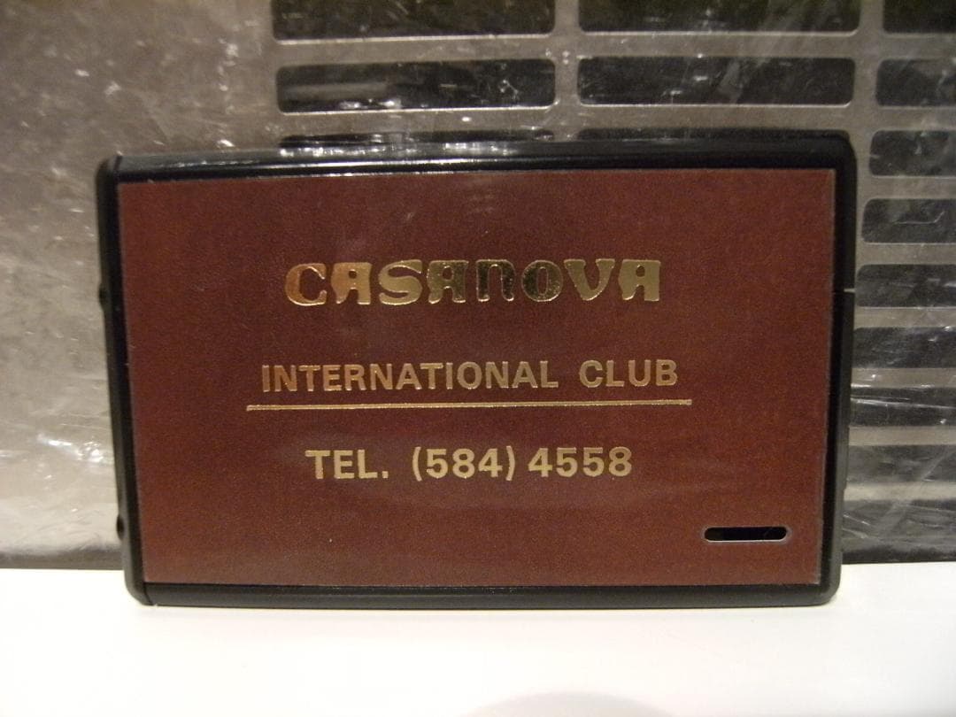 昭和レトロ★日本製★マルマン カサノバ インターナショナル クラブ ガスライター