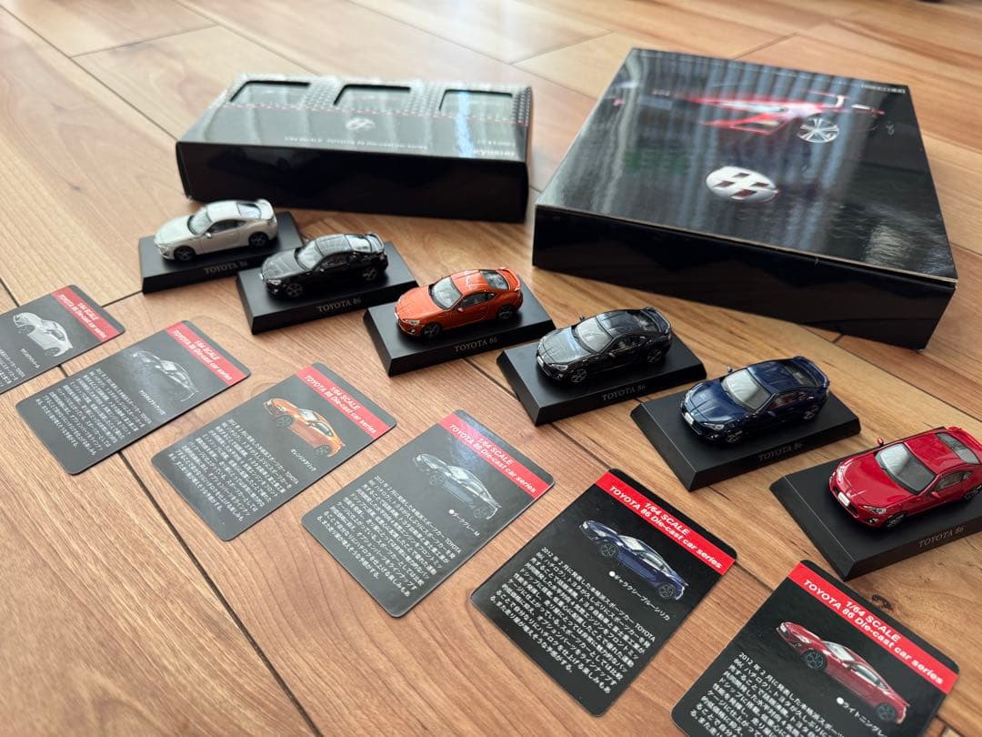 TOYOTA 86 1/64 京商ミニカー 6台セット