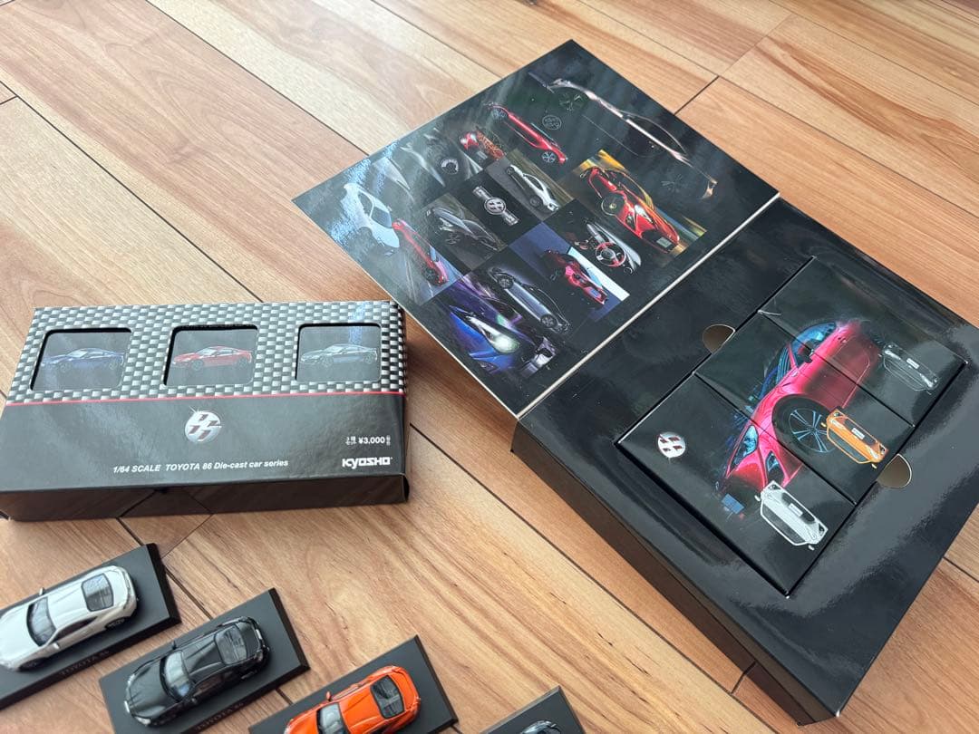 TOYOTA 86 1/64 京商ミニカー 6台セット