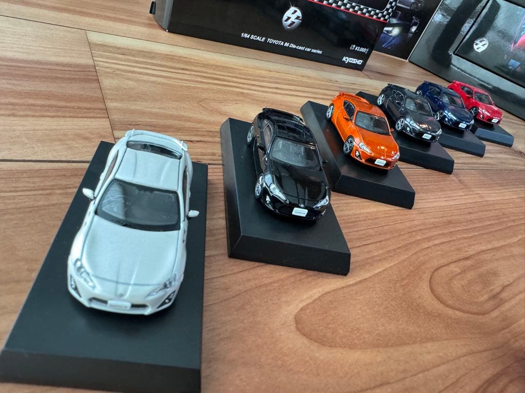 TOYOTA 86 1/64 京商ミニカー 6台セット