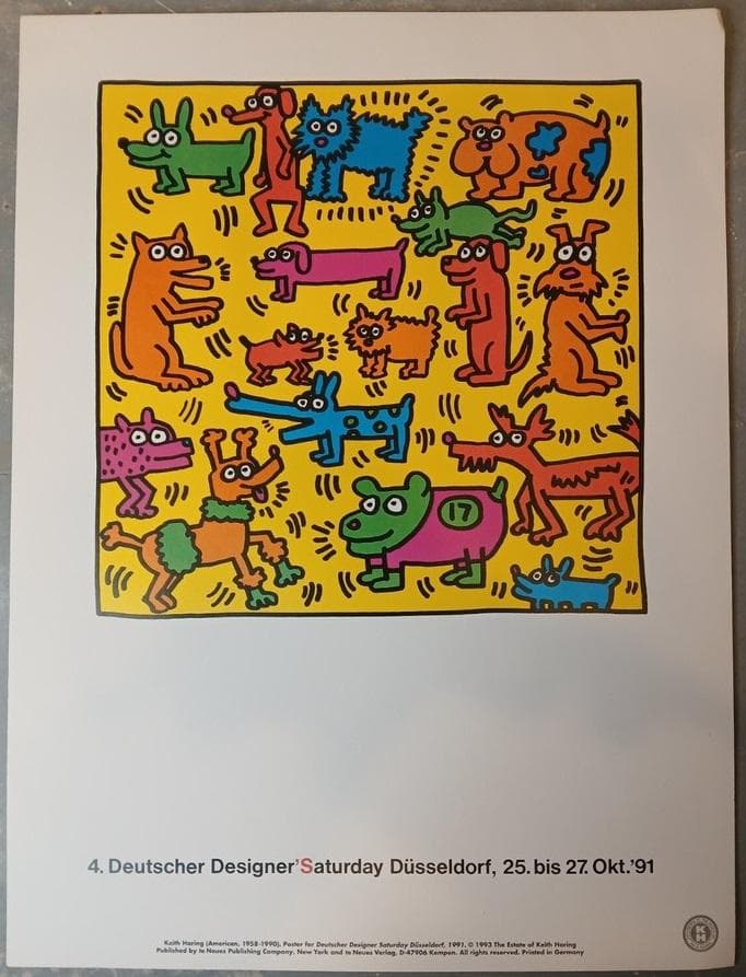 キース・ヘリング 「Deutscher Designer Saturday」