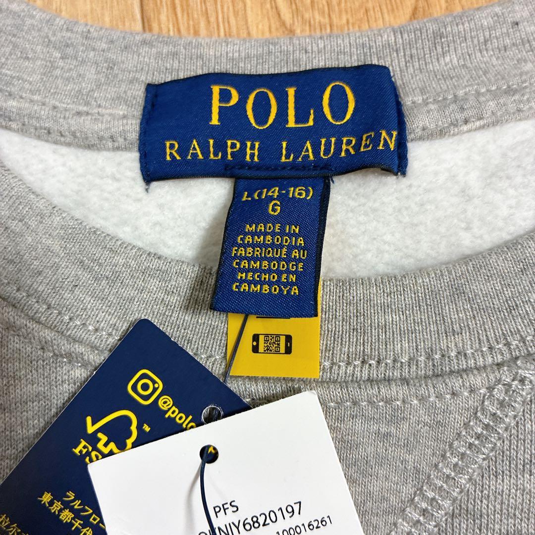 Polo Ralph Lauren グレー トレーナー L