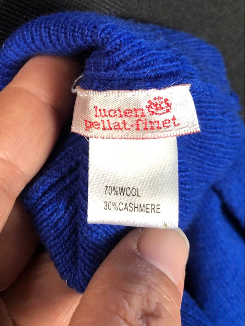 lucien pellat finet カシミア混 手袋