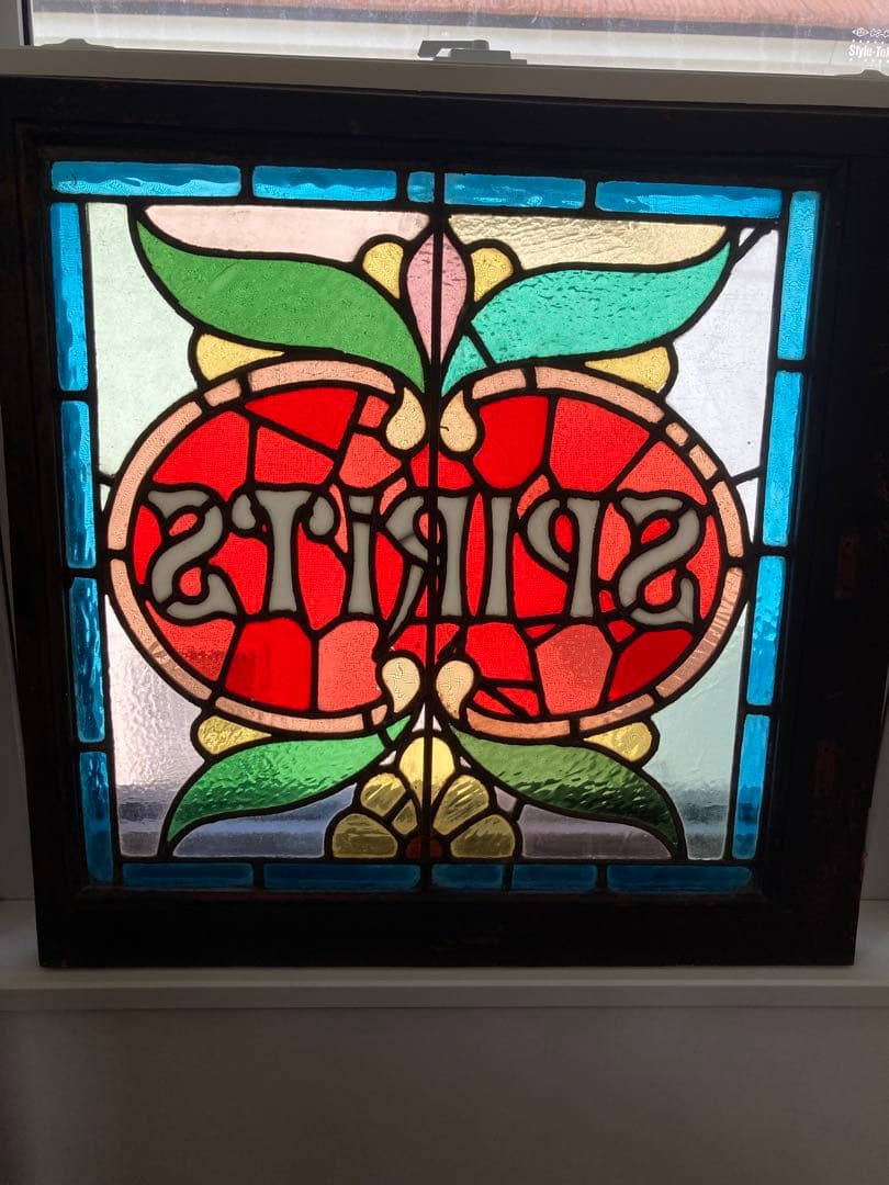 アンティークステンドグラス パブSPIRITS